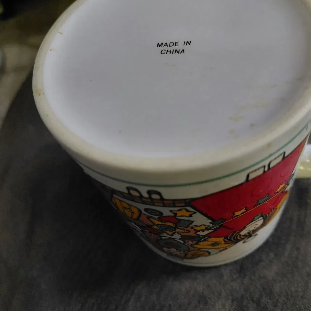 Source Unknown white ceramic